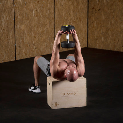 Plyometric Box, 50x40x30cm, Durable Chest Equipment