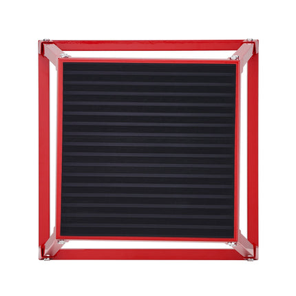 Plyometric Jump Box, 18-Inch Steel Anti-Slip, 500 lb