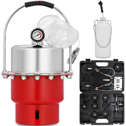 Pneumatic Brake Bleeder Kit, 5L Tank, Pressure Gauge