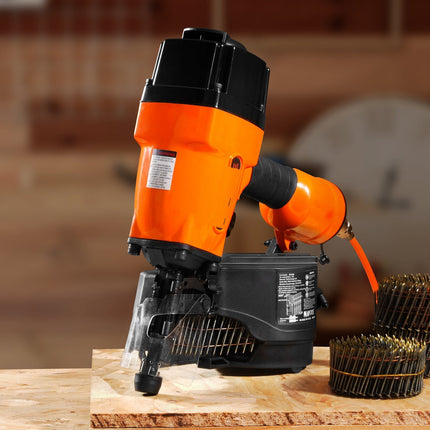 Pneumatic Coil Framing Nailer, 15 Degree, 1-3/4–3-1/2 in