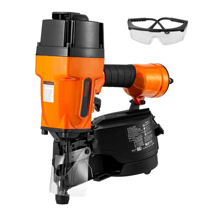 Pneumatic Coil Framing Nailer, 15 Degree, 1-3/4–3-1/2 in