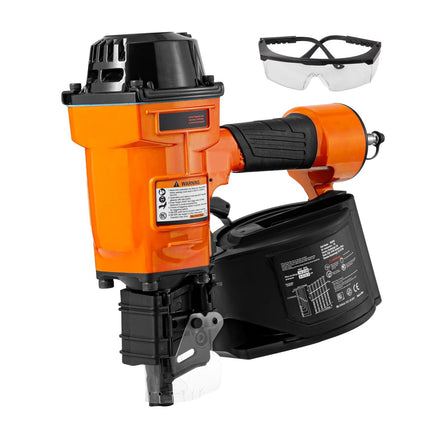 Pneumatic Coil Siding Nailer, 15 Degree, 1-3/4–2-3/4 in