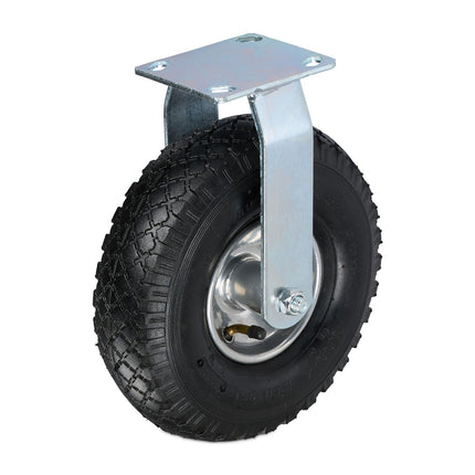 Pneumatic Tyred Load Castor with Steel Plate