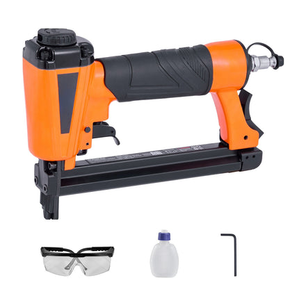 Pneumatic Upholstery Stapler, 20-Gauge T50, 4–16mm
