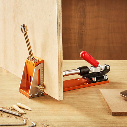 Pocket Hole Jig Kit, Adjustable Depth 1/2–1-1/2 in, 30-Piece