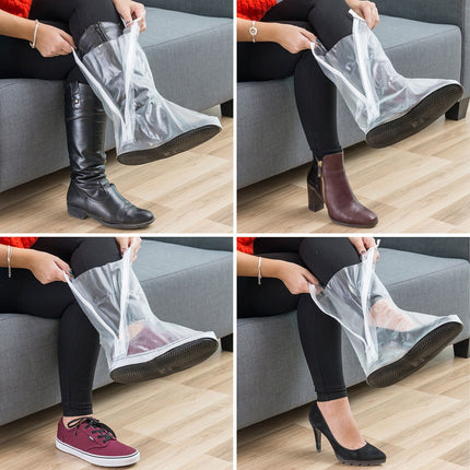 Pocket Rain Cover for Feet InnovaGoods 2 Units - S/M