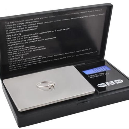 Pocket scale 200 x 0.01g with a flap