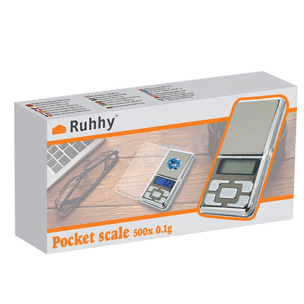 Pocket scale 500x 0.1g Ruhhy 24209