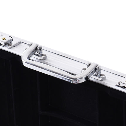 Poker set with 200 chips, cards and dice in an aluminum case