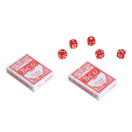 500-piece poker set with aluminum case and dice