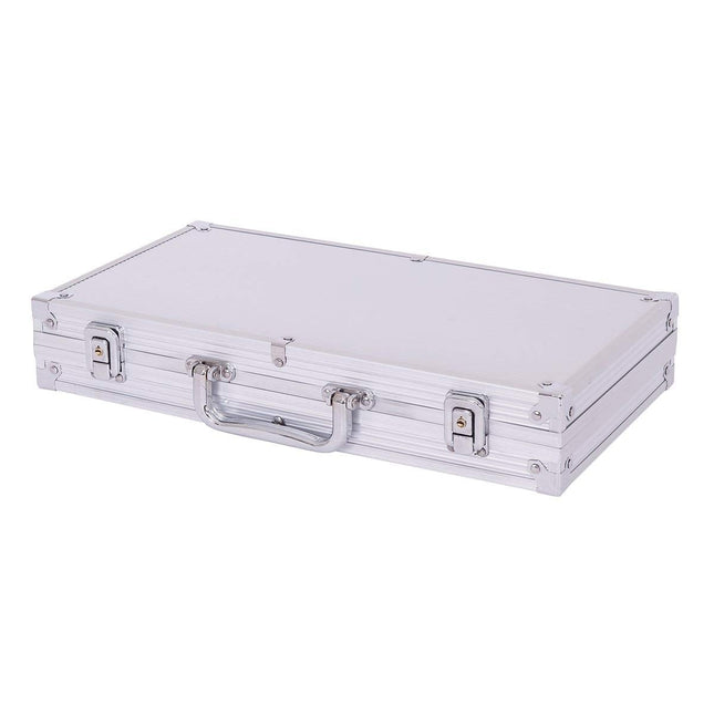 Poker Set with 300 Laser Chips in Aluminum Case