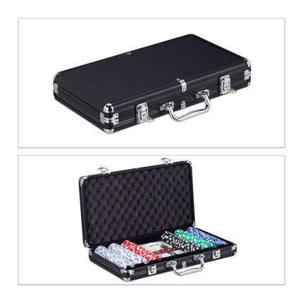 Poker bag with 300 chips