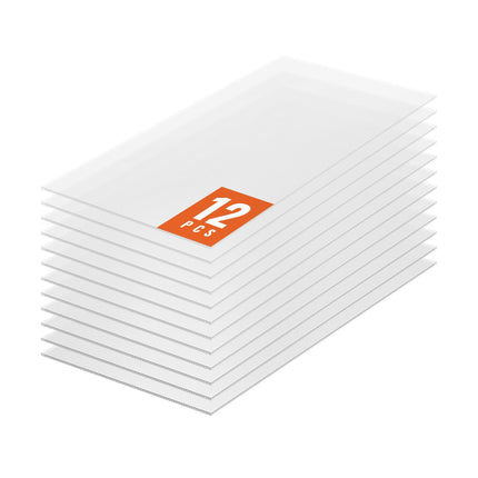 Polycarbonate Greenhouse Panels, 12 Pack, 2x4 Ft UV