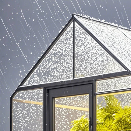 Polycarbonate Greenhouse Panels, 15 Pack, 47.6 x 23.8 in, Clear