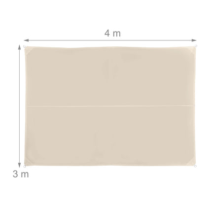 Polyester Shade Sail With Eyelets – Water-Repellent