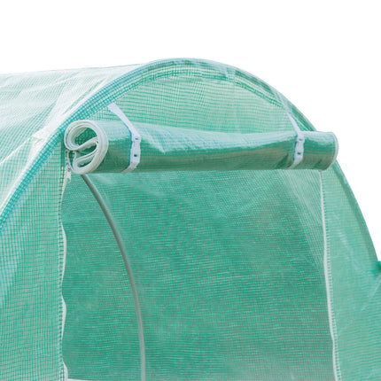 Garden film made of polyethylene 6x3x2m with 12 windows