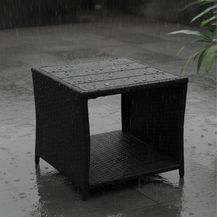 Polyrattan Outdoor Table, Weatherproof, Durable