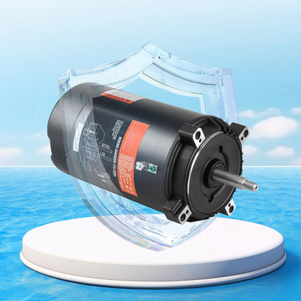 Pool Pump Motor 1 HP, 56J, 115/230V, 3450 RPM, CCW