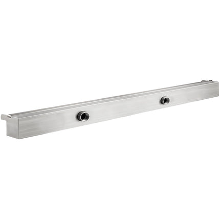 Pool Waterfall Spillway, Stainless Steel, 151 cm, LED Remote
