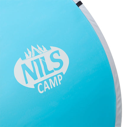 Pop Up Beach Tent, Blue-Grey, UV Protection