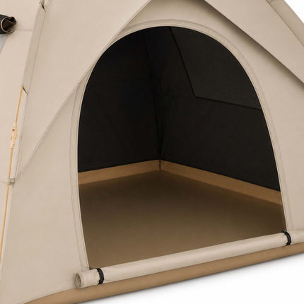 Pop-Up Camping Tent for 3–4 People with Blackout Lining