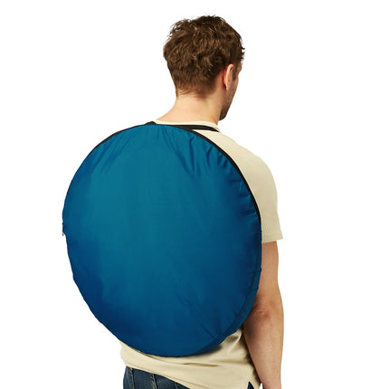 Pop-Up Changing Room, Black/Blue, Portable Privacy Tent