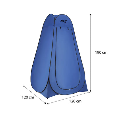 Pop-Up Changing Tent, Blue, Portable Privacy Shelter
