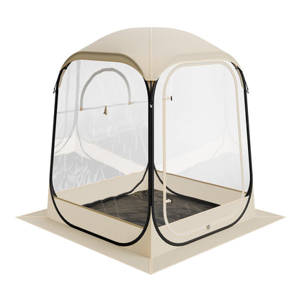 Pop-Up Clear Bubble Sports Tent, 1-Person Waterproof