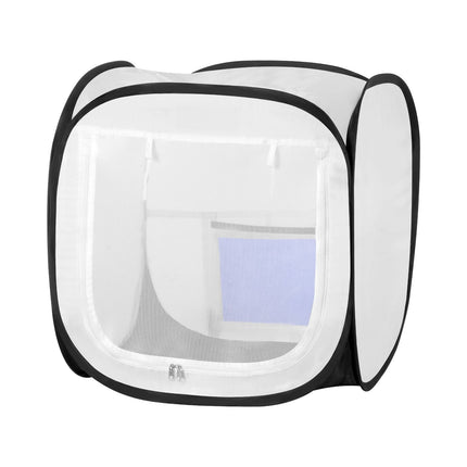 Pop-Up Spray Paint Booth Tent, 40.5 x 40.5 x 43cm, Mesh Door