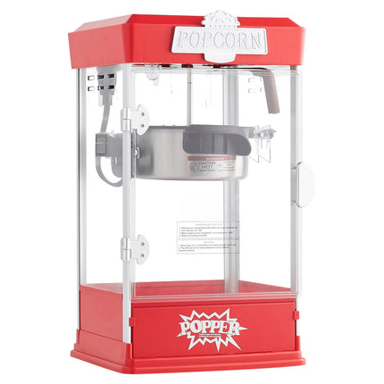 Popcorn Maker, 4 Oz Kettle, 480W Tabletop, Red