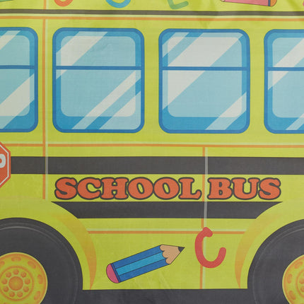 Pop-up play tent School bus
