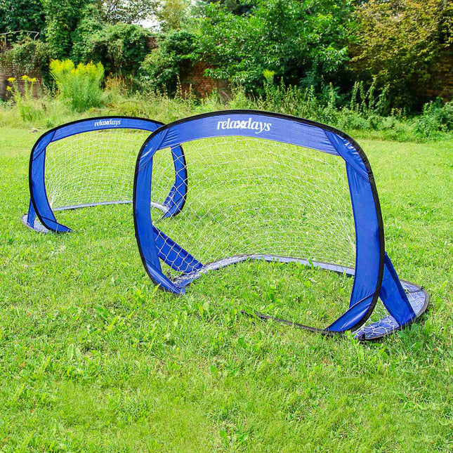 Pop-up voetbaldoelen in sets van 2