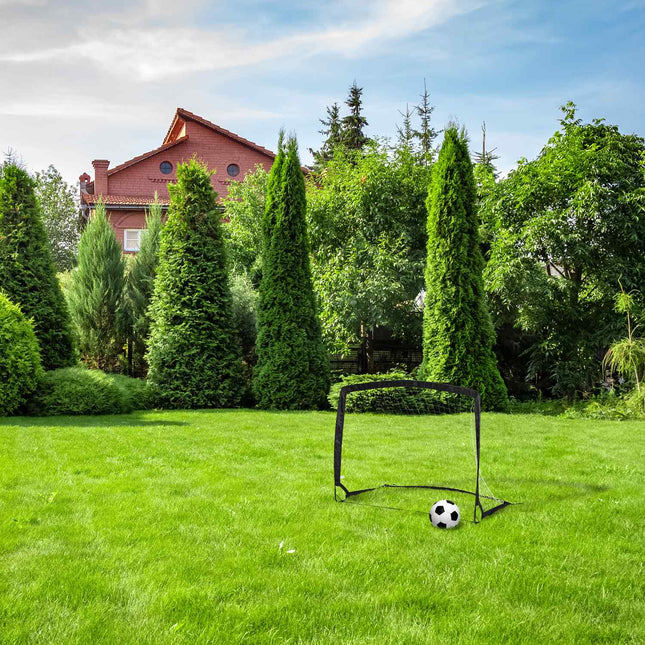 Pop-up voetbaldoel met tas