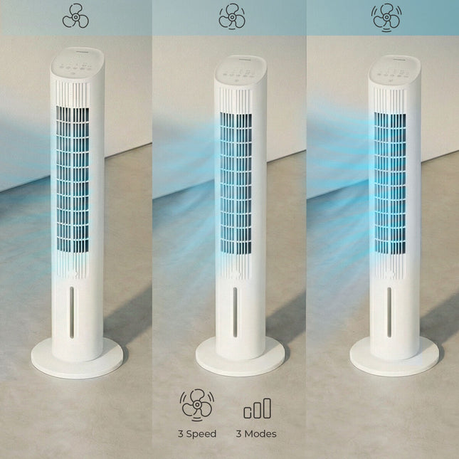 Portable 4-in-1 Evaporative Air Cooler with Remote