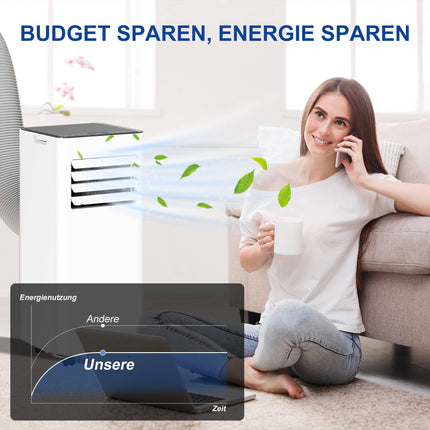 Portable Air Conditioner, 7,000 BTU, 3-in-1 System