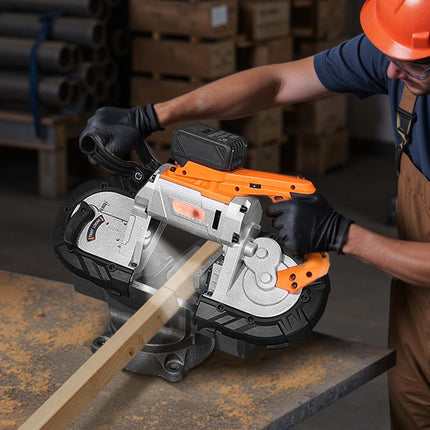 Portable Cordless Band Saw, 20V 5 In Depth, 4.0Ah