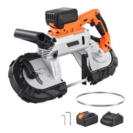Portable Cordless Band Saw, 20V 5 In Depth, 4.0Ah