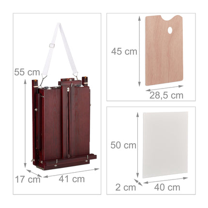Portable Easel with Accessories