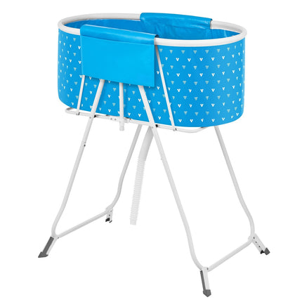 Portable Elevated Foldable Dog Bathtub, Quick Drain For Small Pets