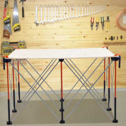 Portable Folding Workstand 1264mm, 1589kg, Carry Bag