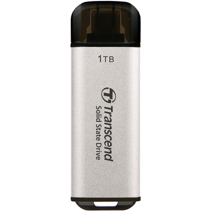 Portable Mini SSD ESD300C USB-C 1TB 10Gbps (R1050/W950 Mb/s) Silver