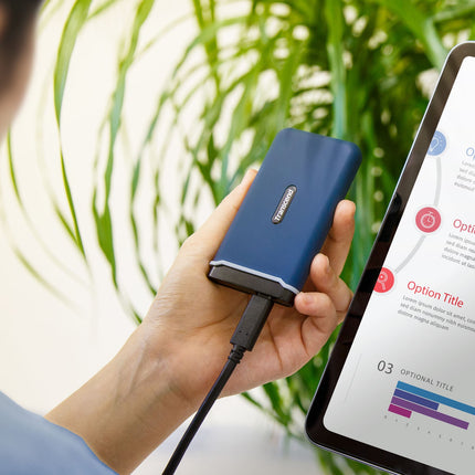 Portable SSD ESD370C USB-C 1TB (R1050/W950)