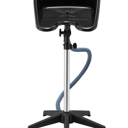 Portable Shampoo Bowl Sink, Adjustable Height, Drain Hose