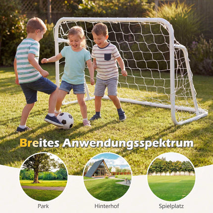 Portable Soccer Goal with Weatherproof Net, 121x60x80 cm