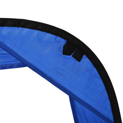 Portable pop-up soccer goals, set of 2, foldable, 123x80 cm