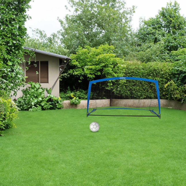 Draagbaar voetbaldoel met tas