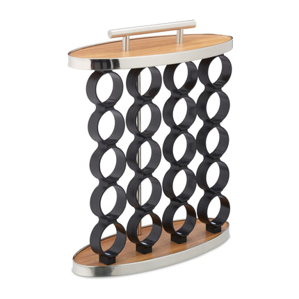 Portable spice rack with 20 jars