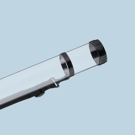 Poster Tube for Safe Transport, Transparent, Adjustable Strap