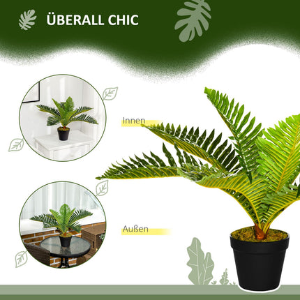 50 cm indoor pot plant - perfect for living room and bedroom