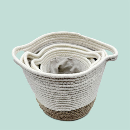 Potato Storage Baskets Set of 3 – Ventilated, Opaque